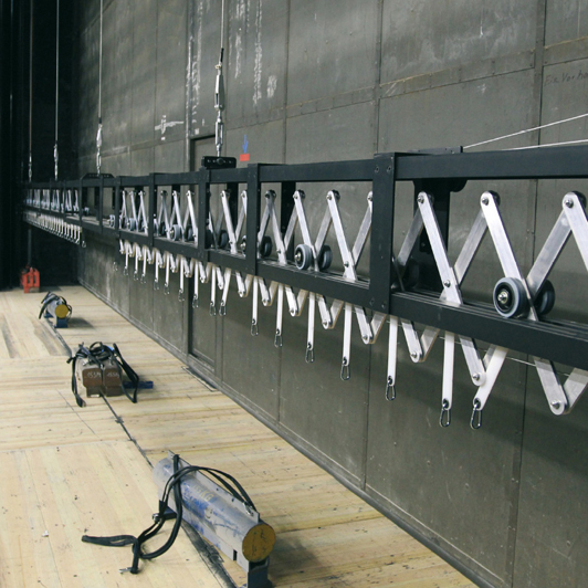 FENCE Scissor Track System