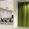 Sound curtain OFFICE and track system TRUMPF 95 OFFICE with FRICTION DRIVE.<br>Kabelwerke Brugg AG, Brugg /Switzerland